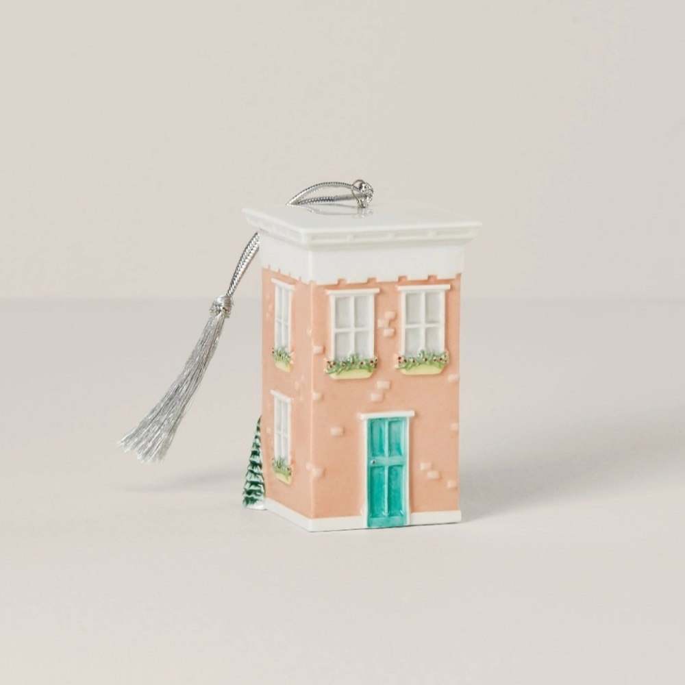 LENOX ORNAMENT Home  with You 2020 Porcelain Christmas BRAND-NEW w/tags - Picture 7 of 14